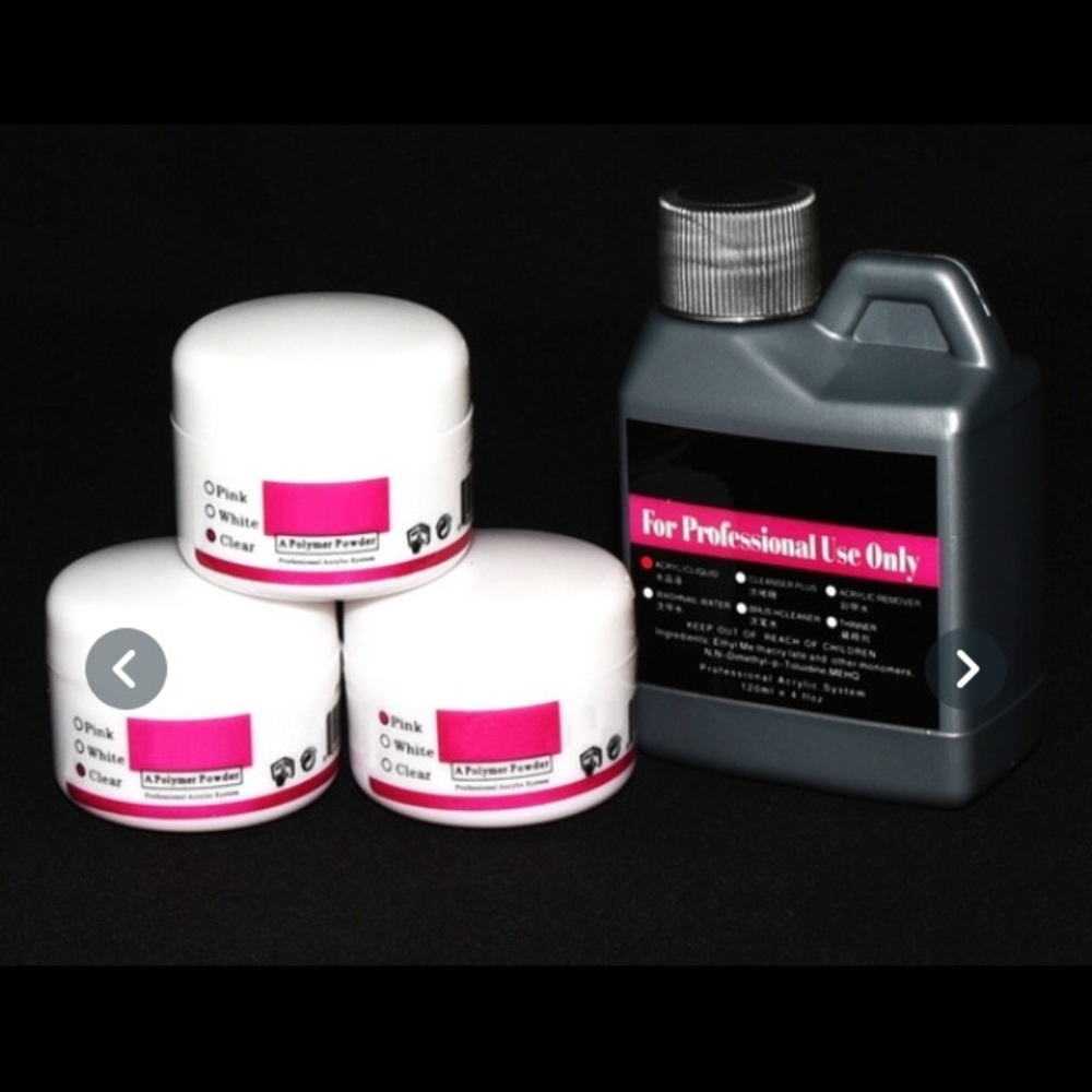 11 piece salon At home Acrylic nail builder set